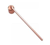 JINWPXSR Cubierta for Velas Herramienta for Apagar Velas Juego de extintores de Velas de Acero Inoxidable(Rose Gold)