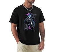 Jinx Arcane You Got Jinxed T-Shirt Anime Cute Clothes Affliction Shirtss Big and Tall