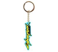 JINX Porte cle PVC Cyberpunk 2077 Logo Accesorio de Viaje-Billetera, Multicolore, Talla única para Hombre