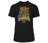Jinx premium negro world of warcraft ragnaros-camiseta de vitral, colo