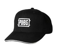 Jinx PUBG Gorra de béisbol con Logotipo a presión, Negro, Talla para Adulto, Negro -, Talla única