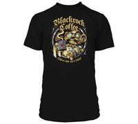 Jinx world of warcraft blackrock coffee-camiseta prémium, color negro