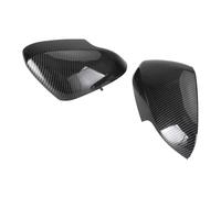 JinXF FENGJX Tapas de Cubiertas de Espejo retrovisor de Coche para Volvo S40 C30 S80 V50 V70 Carcasas de Espejo Retrovisor Cubierta del Espejo de ala Lateral de Puerta,Carbon Look