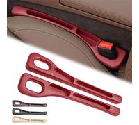 JINXIR 2 Rellenos para Huecos de Asiento de Coche para Ford Kuga 3 III ST-Line Vignale 2019-2024, Relleno Lateral de Asiento Tira de Relleno A Prueba de Fugas para Montaje en Vehículo,Red