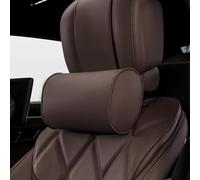JINXIR Almohada Reposacabezas de Coche para Mercedes Benz GLC X253 C253 X254 C254 GLC F-Cell, Cojines para Reposacabezas de Coche Almohadas de Apoyo Cervical para Asiento de Coche,Brown