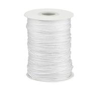 JINXM 1.8 mm Rollo Cordón Blanco para Persiana de Aluminio Trenzado de Cortina de Elevación para Persiana de Aluminio