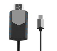 Jinxuny 4K USB Tipo C a HDMI HDTV AV TV Cable Adaptador DP Alt Mode para Tipo-c Laptop Smartphone