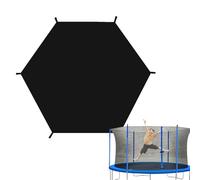 Jinyilwn Bounce - Toldo para cama elástica - Persianas de techo para saltos al aire libre, refugio de juego a prueba de lluvia | Cubierta de toldo de protección solar para patio trasero, cubierta de