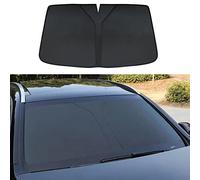 JINYISI Compatible con Porsche Panamera 2017-2019, parasol para parabrisas, aislamiento térmico portátil para parabrisas de coche, interior del coche