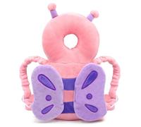 JINYJIA Protección para la cabeza del bebé, suaves y transpirables cojines protectores, ajustables para el cuerpo, para edades de 4 a 24 meses, mariposa