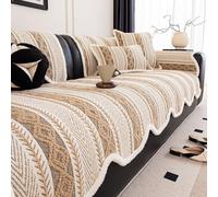 JINYOU Funda De Sofá Antideslizante con Almohadillas Antideslizantes De Silicona, Funda De Sofá Suave For Seccional, Sofá Reclinable De Esquina, Protector De Muebles For Mascotas(B,90 * 300cm)