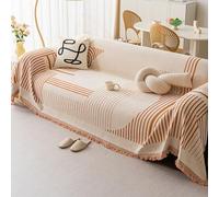 JinZao Funda De Sofá Cubre Sofa 4/3/2/1 Plazas,Forro De Sofa De Chenilla La Funda para Sofa Universal Four Seasons,Funda Sofa Antiarañazos Gatos,Lavable,Antiincrustante (B,180 * 130CM)