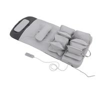 jiongcln Esterilla de masaje para todo el cuerpo, estiramiento electrónico y almohadilla de masaje, 3 modos de masaje y 3 intensidades de vibración, esterilla de masaje con airbags para hombros