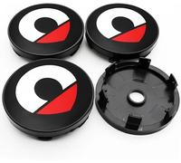 JIOPEDF 4 Tapas Centro Tapacubos para Smart EQ Fortwo Forfour 453 451 452 450 454 Roadster 56MM, Tapas Llantas Centrales Tapas de Buje Tapas de Llantas Tapones Reemplazo Coche Centrales,B