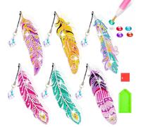 Jiosdo Juego de manualidades para niñas 6, 7, 8, 9, 10 años, marcapáginas para niños y adultos, juguetes a partir de 6 años, regalos para niñas, calendario de Adviento, relleno de cumpleaños infantil