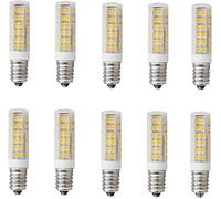 Jiotouhu Bombilla LED E14 7W, Equivalente a Lámpara Halógena de 70W, Luz Blanca Cálida 2700K, 1200Lm LED Maíz Bombillas, 360° Ángulo de Haz, No Regulable Paquete de 10