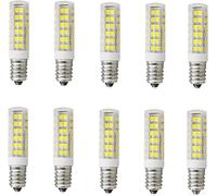 Jiotouhu Bombilla LED E14 7W, Equivalente a Lámpara Halógena de 70W, Luz Blanca Fría 6500K, 1200Lm LED Maíz Bombillas, 360° Ángulo de Haz, No Regulable Paquete de 10