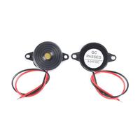 JIOYUNG eufeifeiegds 10 Piezas/1 Pieza SFM-20B Altavoz zumbador Activo de Alto decibelio DC3-24V Sonido Continuo 2312 Piezoeléctrico Piezo Electrónico(10 Pieces)