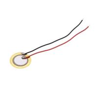 JIOYUNG eufeifeiegds 20 Piezas de Placa de oblea piezoeléctrica de cerámica, Sensor de Sonido, diámetro 12 mm, 15 mm, 18 mm, 20 mm, 27 mm, 35 mm y 50 mm, Altavoz(20pcs 15MM)
