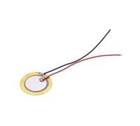 JIOYUNG eufeifeiegds 20 Piezas de Placa de oblea piezoeléctrica de cerámica, Sensor de Sonido, diámetro 12 mm, 15 mm, 18 mm, 20 mm, 27 mm, 35 mm y 50 mm, Altavoz(20pcs 20MM)