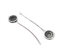 JIOYUNG eufeifeiegds 5 Altavoces Redondos de 13, 15, 16, 17, 18, 20, 23, 25 y 26 mm, 8 ohmios y 1 W, con Interior magnético de plástico y Cable.(5PCS 23MM 2P2.0)