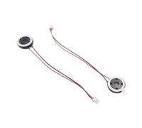 JIOYUNG eufeifeiegds 5 Altavoces Redondos de 13, 15, 16, 17, 18, 20, 23, 25 y 26 mm, 8 ohmios y 1 W, con Interior magnético de plástico y Cable.(5PCS 15MM 2P2.0)