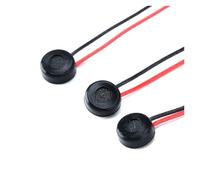 JIOYUNG eufeifeiegds Micrófono de Condensador electret Capacitivo de 4 mm x 1,5 mm for PC, teléfono, MP3 y MP4 con 2 Cables de 5,5 cm de Longitud.(5 Pieces)