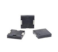 JIOYUNG eufeifeiegds Zumbador piezoeléctrico 9018 Dimensiones 9,0 x 9,0 x 1,8 mm Zumbador de Baja Corriente Alarma de pitido Fuerte 3-24 V