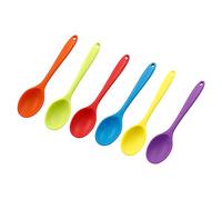 Jiozermi 6 cucharas pequeñas de silicona para cocinar