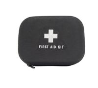 Jipemtra First Aid Hard Case Empty First Aid Hard Case First Aid Eva Medicine Red Medical Bag for Home Health Emergency First Responder Empty Camping Outdoors (Black bb), Black BB