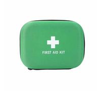 Jipemtra First Aid Hard Case Empty First Aid Hard Case First Aid Eva Medicine Red Medical Bag for Home Health Emergency First Responder Empty Camping Outdoors, Green BB