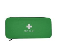 Jipemtra First Aid Hard Case Empty First Aid Hard Emergency Case Bags Eva Red Medical Bag for Home Health Emergency First Responder Camping Outdoors, Green BB