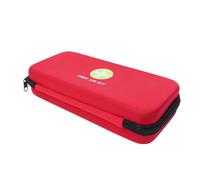 Jipemtra First Aid Hard Case Empty First Aid Hard Emergency Case Bags Eva Red Medical Bag for Outdoors Car Hiking Home Health Office Camping First Responder, Red Lb