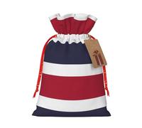 JIPOFD Bolsa de cordón de Navidad con bandera de Tailandia, resistente, 4.7 x 6.9 pulgadas, adecuada para regalos de fiesta y embalaje de regalo, 1 unidad
