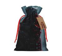 JIPOFD Hacker Era - Bolsa de cordón de Navidad robusta de 4.7 x 6.9 pulgadas, adecuada para regalos de fiesta y embalaje de regalo, 1 unidad