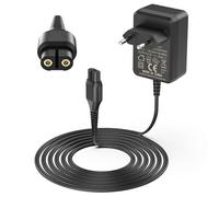 Jippofu A00390 Cargador Afeitadora 4.3V Compatible con Philips One Blade QP2520 QP2620 QP2510 MG5730 MG5720 MG3740 MG3730 MG3720 MG3710 BT3206 BT3208 RQ320 RQ328 Norelco Adaptador Charger Cable 1.8m