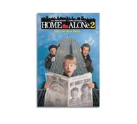 JIPTWKKFA Póster decorativo con texto en inglés "Home Alone 2 Lost in New York" para pared y decoración moderna de dormitorio familiar, 50 x 75 cm