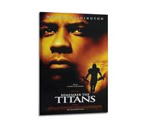 JIPTWKKFA Póster decorativo con texto en inglés "Remember The Titans" para pared y decoración moderna de dormitorio familiar, 50 x 75 cm