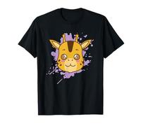 Jirafa Animal japonés Estilo Kawaii Camiseta
