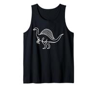 Jirafa Arte Lineal Animal Elegante Dibujo Camiseta sin Mangas