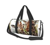 Jirafa Ciervo Acuarela, Bolsa de Viaje de Gran Capacidad, Bolso Redondo, Bolsa de Viaje Deportiva, Bolsa de Mano, Bolsa de Fitness