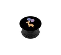 Jirafa cuelga en Globo PopSockets PopGrip Adhesivo
