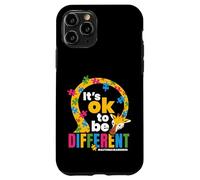 Jirafa de concienciación sobre el Autismo It's Ok To Be Different Gift Carcasa para iPhone 11 Pro