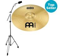 'Jirafa de platillos Soporte + Meinl HCS Crash 16 Platillos