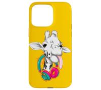 Jirafa divertida - Lengua que sobresale - Auriculares Carcasa para iPhone 15 Pro Max