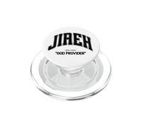 Jirah God Provider Cristiano Hombres Mujeres niños aman a Dios & Jesús PopSockets PopGrip para MagSafe