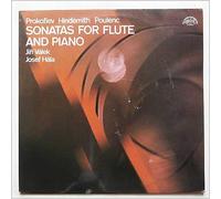 Jiri Valek, Josef Hala - Prokofiev, Hindemith, Poulenc: Sonatas for Flute and Piano [LP]
