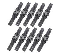 JISADER 10 Hebillas de Liberación Rápida para Casco, Ropa, Equipaje Y Mochilas.