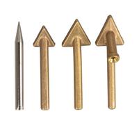 JISADER 2 Cabezales de Soldadura Reemplazables para Reparación de Automóviles, Puntas de Cobre Triangulares, Herramientas de Soldadura de Precisión para, 4 Piezas