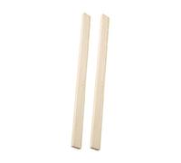 JISADER 2 Piezas de guías de Rodillo de Madera Ligeras, Tira de guía de Madera, Pizza, repostería, Fideos, Herramienta de cerámica, Pasteles, Tiras, 7 mm